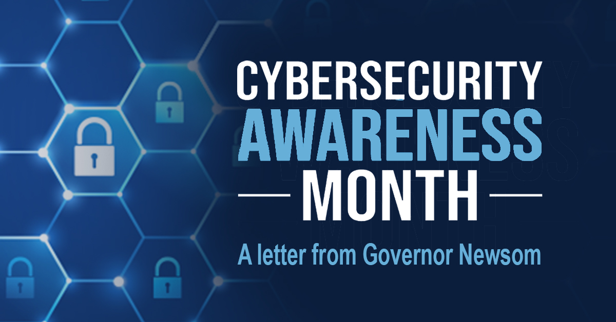 Governor Proclaims October is Cybersecurity Awareness Month