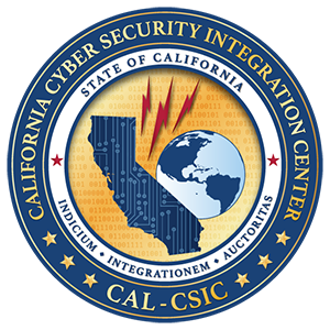 California Cybersecurity Integration Center